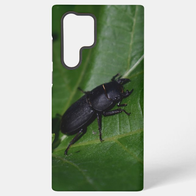 Funda Para Samsung Galaxy Dorcus parallelipipedus , el escarabajo de menor t (Reverso )