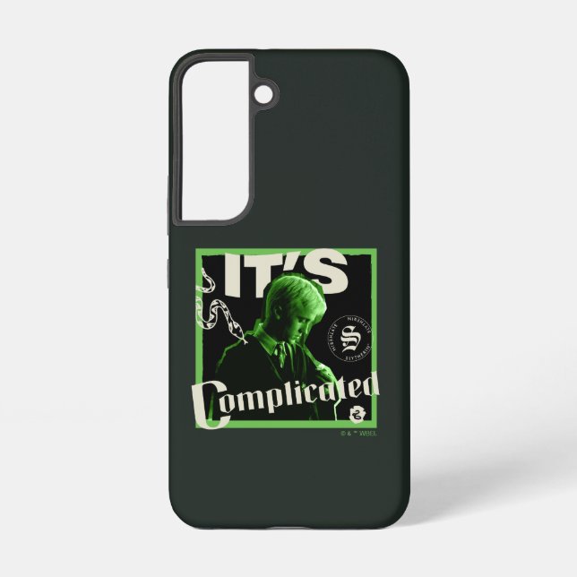 Funda Para Samsung Galaxy Draco Malfoy - "Es complicado" (Reverso )