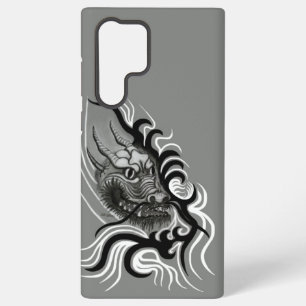 Funda Para Samsung Galaxy S22 Ultra Dragón chino en tatuaje