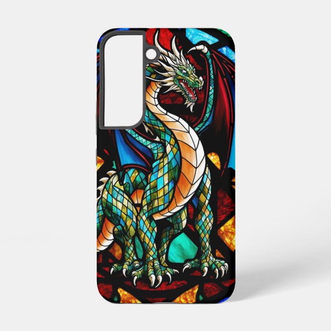 Funda Para Samsung Galaxy Dragón de vidrio mallorquín (Reverso )