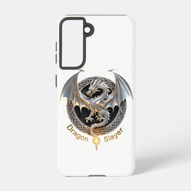 Funda Para Samsung Galaxy Dragon Slayer (Reverso )