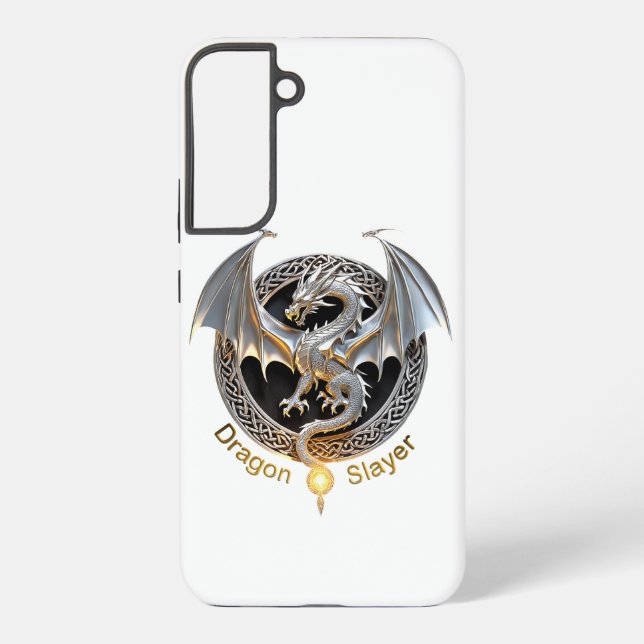 Funda Para Samsung Galaxy Dragon Slayer (Reverso )