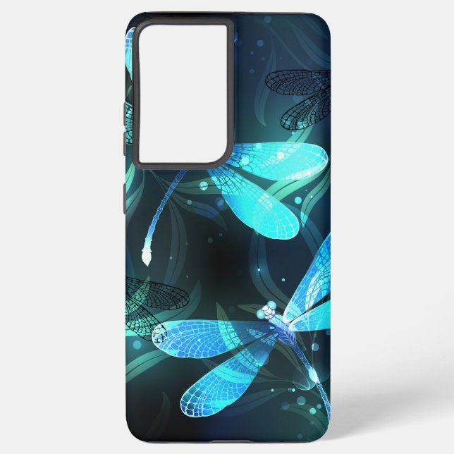Funda Para Samsung Galaxy Dragonflies (Reverso )