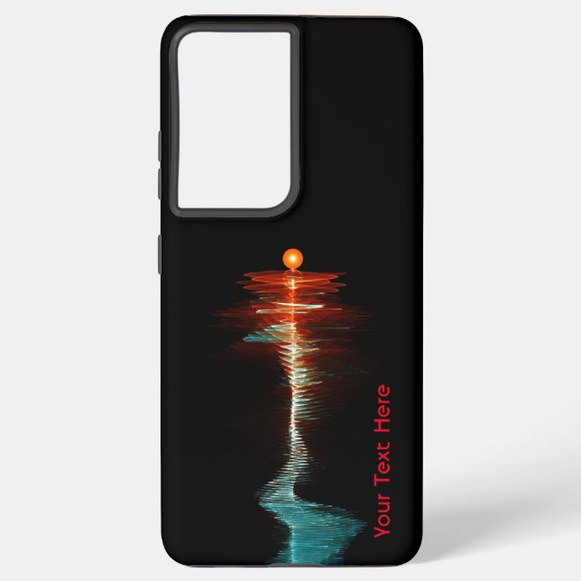 Funda Para Samsung Galaxy Dualidad de onda de partículas (Reverso )