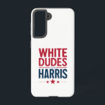 Funda Para Samsung Galaxy S21 Dudes Blancas Para Las Elecciones Harris Kamala Ha<br><div class="desc">Dudes Blancas Para Las Elecciones Harris Kamala Harris 2024</div>