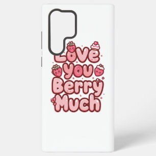 Funda Para Samsung Galaxy S22 Ultra Dulce cita de frutas y pastelitos para el Día de S