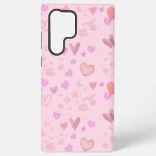 Funda Para Samsung Galaxy S22 Ultra Dulces Parejas Melocotón