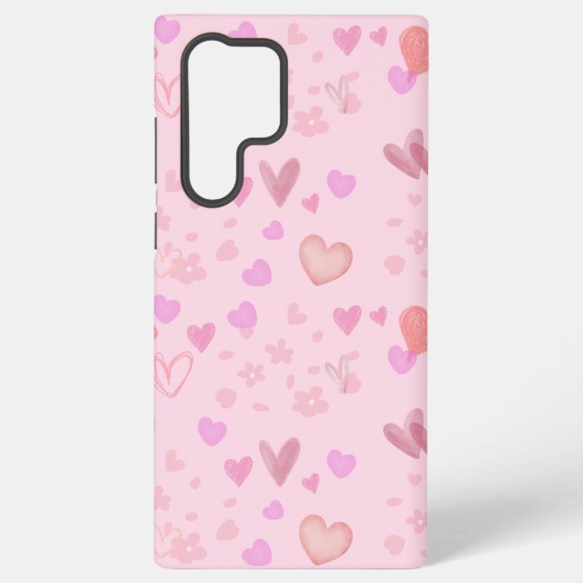 Funda Para Samsung Galaxy Dulces Parejas Melocotón (Reverso )