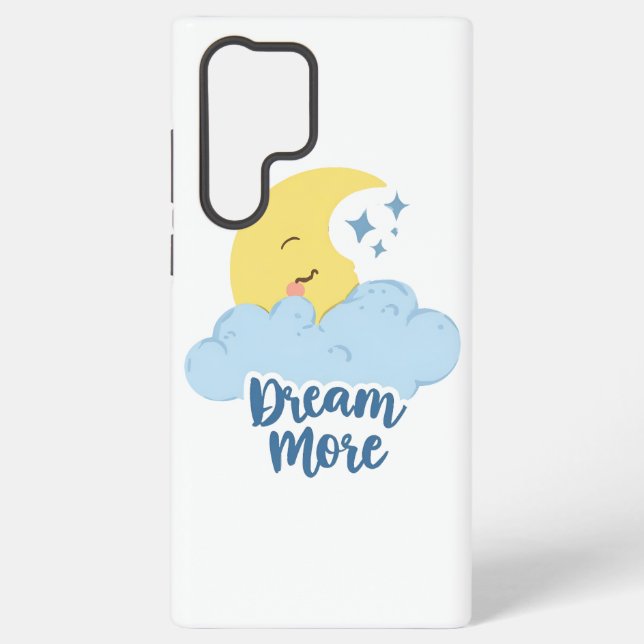 Funda Para Samsung Galaxy Dulces sueños con nubes fluffy (Reverso )