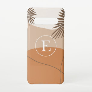Funda Para Samsung Galaxy S10 E - Letra monográfica inicial E Diseño abstracto
