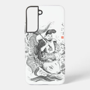 Funda Para Samsung Galaxy S22+ Ebisu - Dios de la Pesca y el Comercio (pintura co