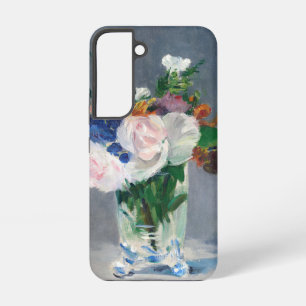 Funda Para Samsung Galaxy S22 Edouard Manet - Flores en un jarrón de cristal