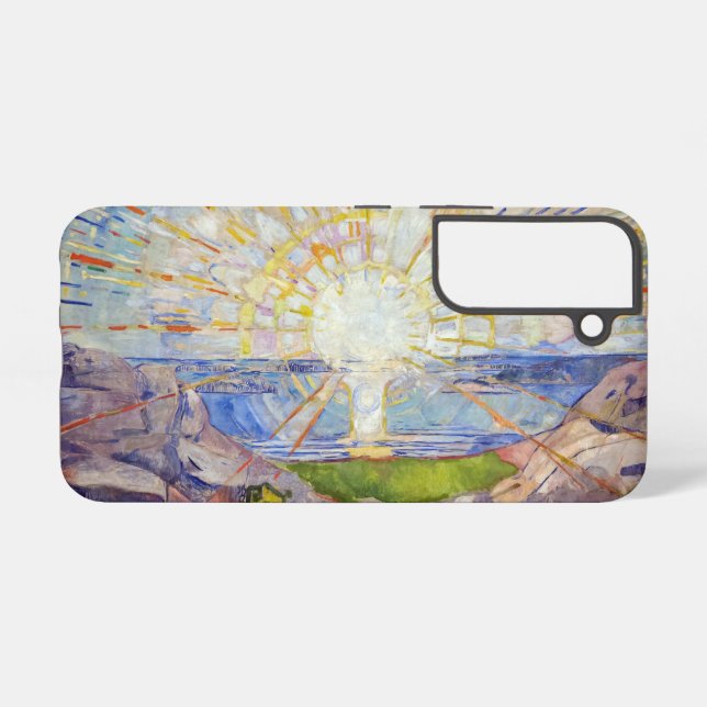 Funda Para Samsung Galaxy Edvard Munch - The Sun 1911 (Reverso Horizontal)