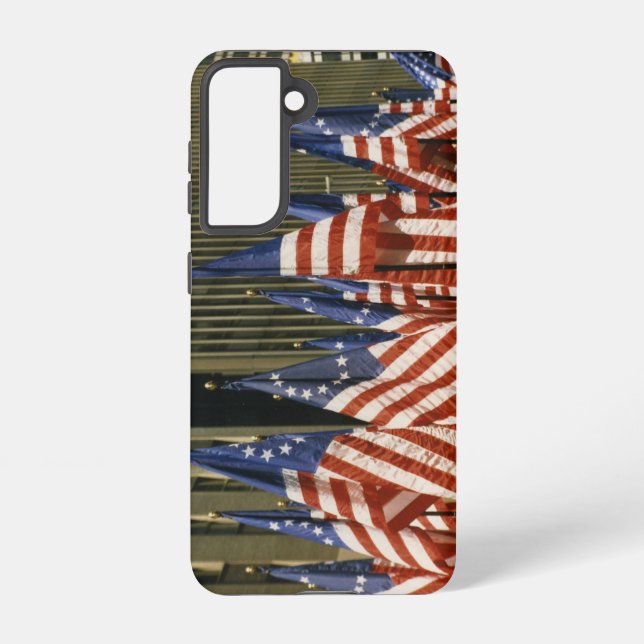 Funda Para Samsung Galaxy EE. UU. 250 - Banderas americanas (Reverso )