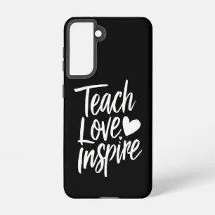 Funda Para Samsung Galaxy S21 El amor de la enseñanza inspira la vida del profes