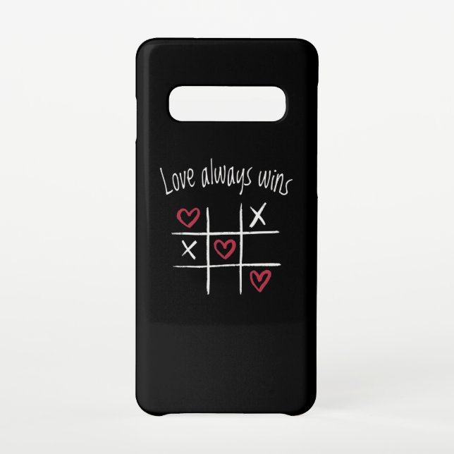 Funda Para Samsung Galaxy El amor siempre gana (Reverso)