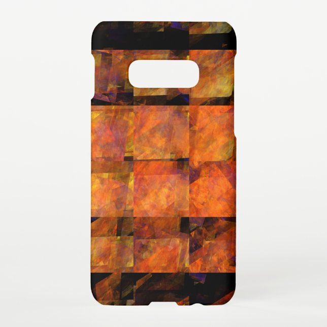 Funda Para Samsung Galaxy El arte abstracto mural (Reverso)