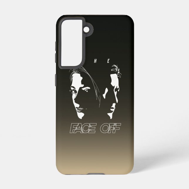 Funda Para Samsung Galaxy El arte de la silueta humana | (Reverso )