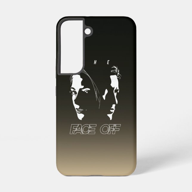 Funda Para Samsung Galaxy El arte de la silueta humana | (Reverso )