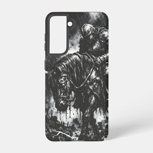 Funda Para Samsung Galaxy El Caballero Caído por BurnsInHell (Reverso )