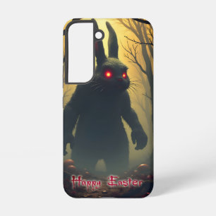 Funda Para Samsung Galaxy S22 El conejo de Pascua espeluznante en el bosque somb
