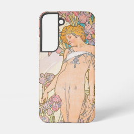 Funda Para Samsung Galaxy S22 El Iris (1897) de Alphonse Mucha