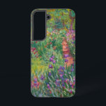 Funda Para Samsung Galaxy S22 El Jardín Iris De Giverny De Claude Monet<br><div class="desc">El jardín Iris de Giverny pintado por Claude Monet. Alrededor de 1900. Esta imagen es de dominio público.</div>