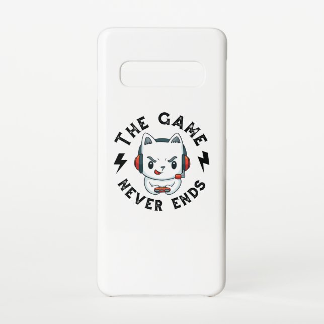 Funda Para Samsung Galaxy El juego nunca termina (Reverso)