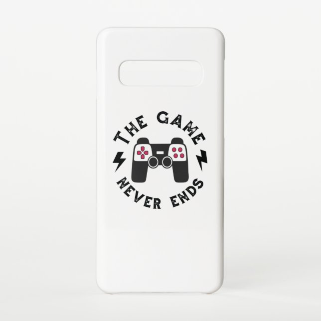 Funda Para Samsung Galaxy El juego nunca termina (Reverso)