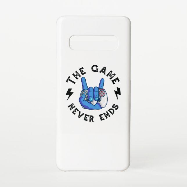 Funda Para Samsung Galaxy El juego nunca termina (Reverso)