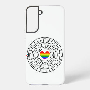 Funda Para Samsung Galaxy S22+ El laberinto de SlipperyJoe's rodea la flecha del
