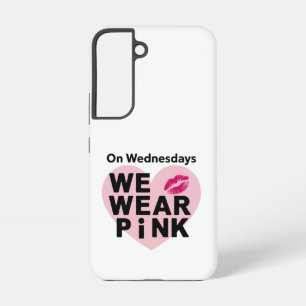 Funda Para Samsung Galaxy S22 El Miércoles Usamos Pink Funny Valentine