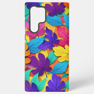 Funda Para Samsung Galaxy S22 Ultra El Oak Tonado Profundo deja un colorido patrón oto