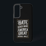 Funda Para Samsung Galaxy S22 El odio nunca hizo grande a América Kamala Harris<br><div class="desc">El odio nunca hizo grande a América Kamala Harris Walz</div>