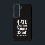 Funda Para Samsung Galaxy S22 El odio nunca hizo grande a América Kamala Harris<br><div class="desc">El odio nunca hizo grande a América Kamala Harris Walz</div>