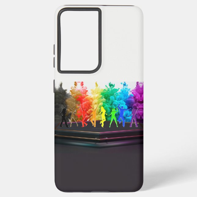 Funda Para Samsung Galaxy El Orgullo Bailando de SlipperyJoe Sombra el arte  (Reverso )