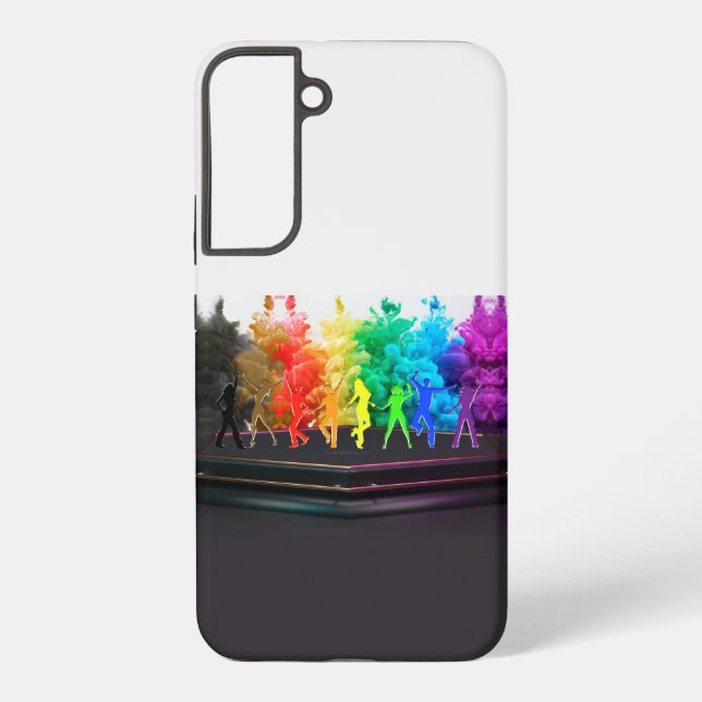 Funda Para Samsung Galaxy El Orgullo Bailando de SlipperyJoe Sombra el arte  (Reverso )