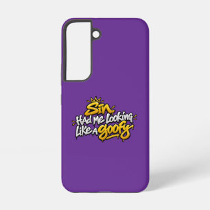 Funda Para Samsung Galaxy S22 El pecado me hizo parecer un tonto 