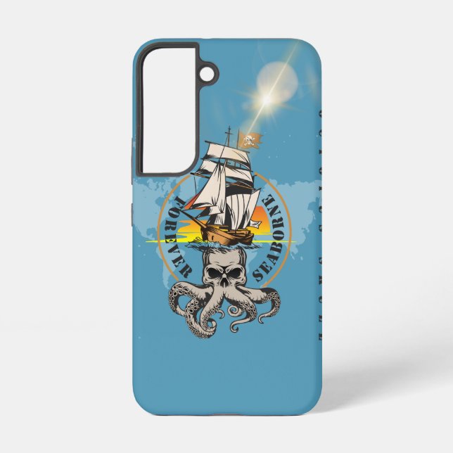 Funda Para Samsung Galaxy El Pirata de Seaborne |  (Reverso )