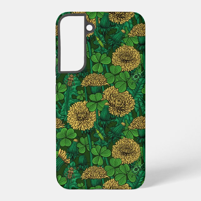 Funda Para Samsung Galaxy El prado en verde y amarillo (Reverso )