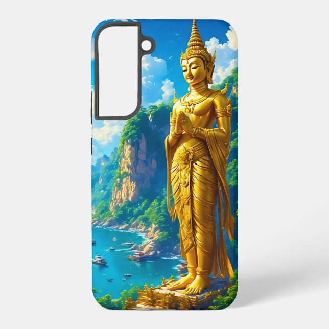 Funda Para Samsung Galaxy El protector tranquilo (Reverso )