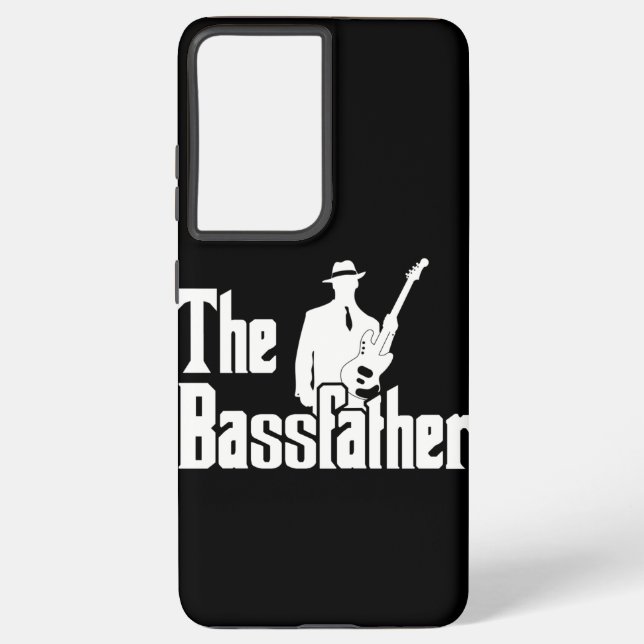 Funda Para Samsung Galaxy El regalo gracioso de Bassfather para un guitarris (Reverso )