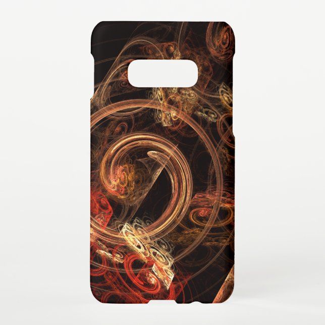 Funda Para Samsung Galaxy El sonido de la música abstracta del arte mate (Reverso)