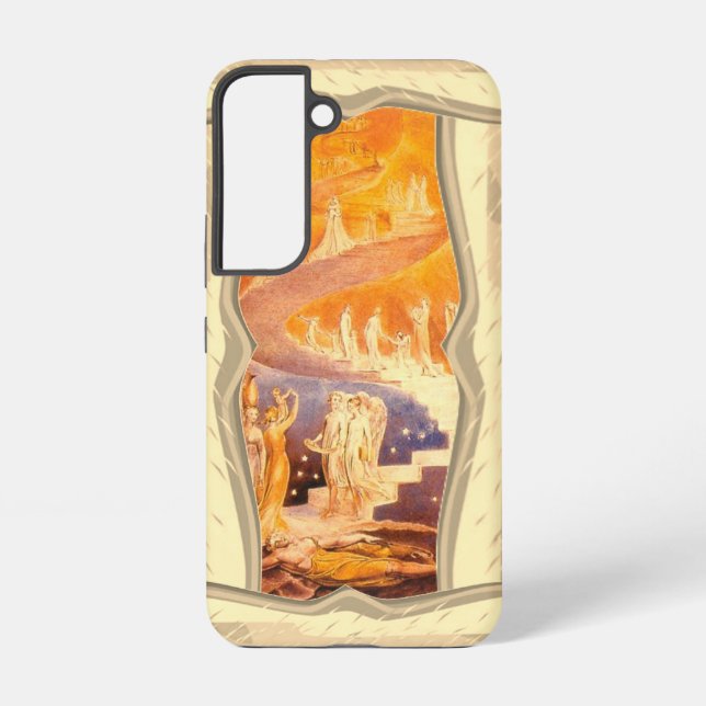 Funda Para Samsung Galaxy El sueño de Jacob de William Blake  (Reverso )
