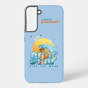 Funda Para Samsung Galaxy S22+ El surfista cabalga la ola   (M)
