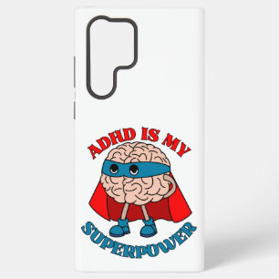 Funda Para Samsung Galaxy S22 Ultra El TDAH Es Mi Superpotencia - El Cerebro Usa Un Ca