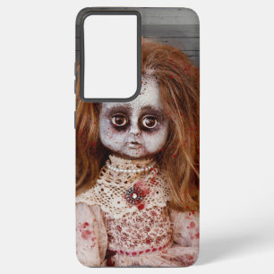 Funda Para Samsung Galaxy S21 Ultra El viejo muñeco de SlipperyJoe Feliz bloo espeluzn