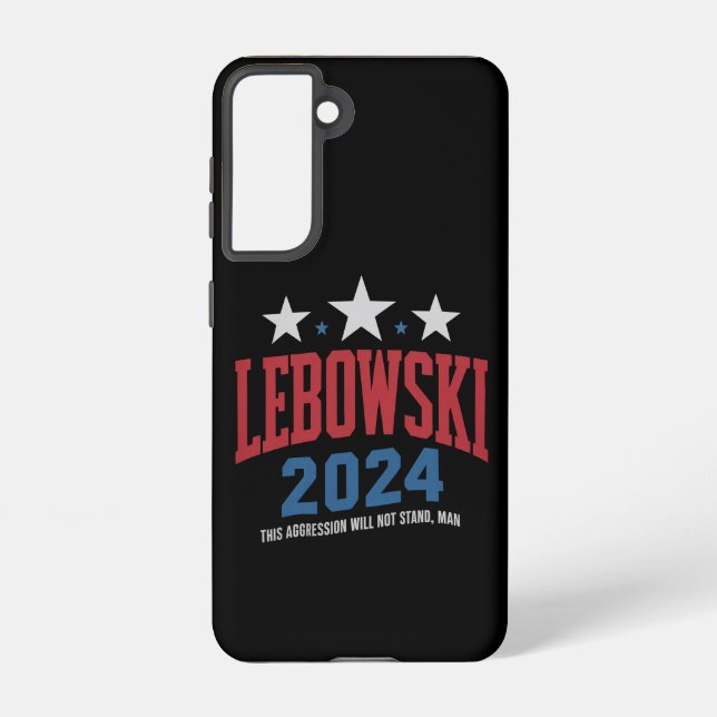 Funda Para Samsung Galaxy Elecciones políticas divertidas en Lebowski 2024 (Reverso )