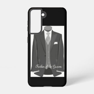 Funda Para Samsung Galaxy S21 Elegant Wedding Tuxedo Suit Father of the Groom