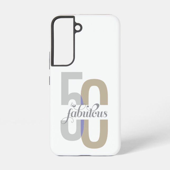 Funda Para Samsung Galaxy Elegante 50 y fabuloso cumpleaños 50 (Reverso )